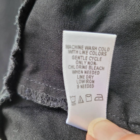 Counterparts Sz.Small. Black Ankle Pant - Picture 9 of 10